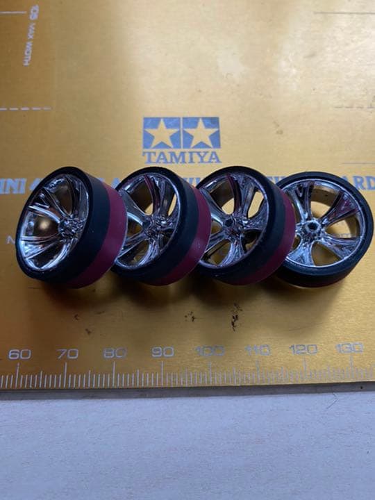 ミニ四駆、ハイブリッドタイヤお作り致します！