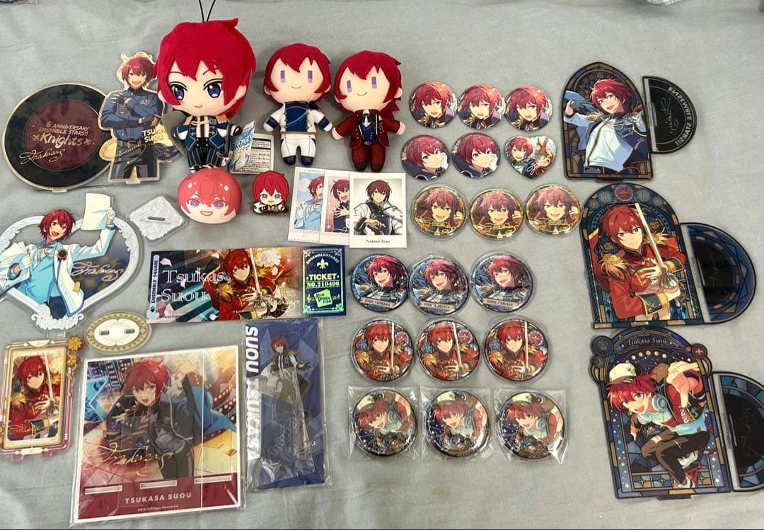 あんスタ グッズ まとめ売り 朱桜司 グッズまとめ売り 朱桜司 あんさんぶる