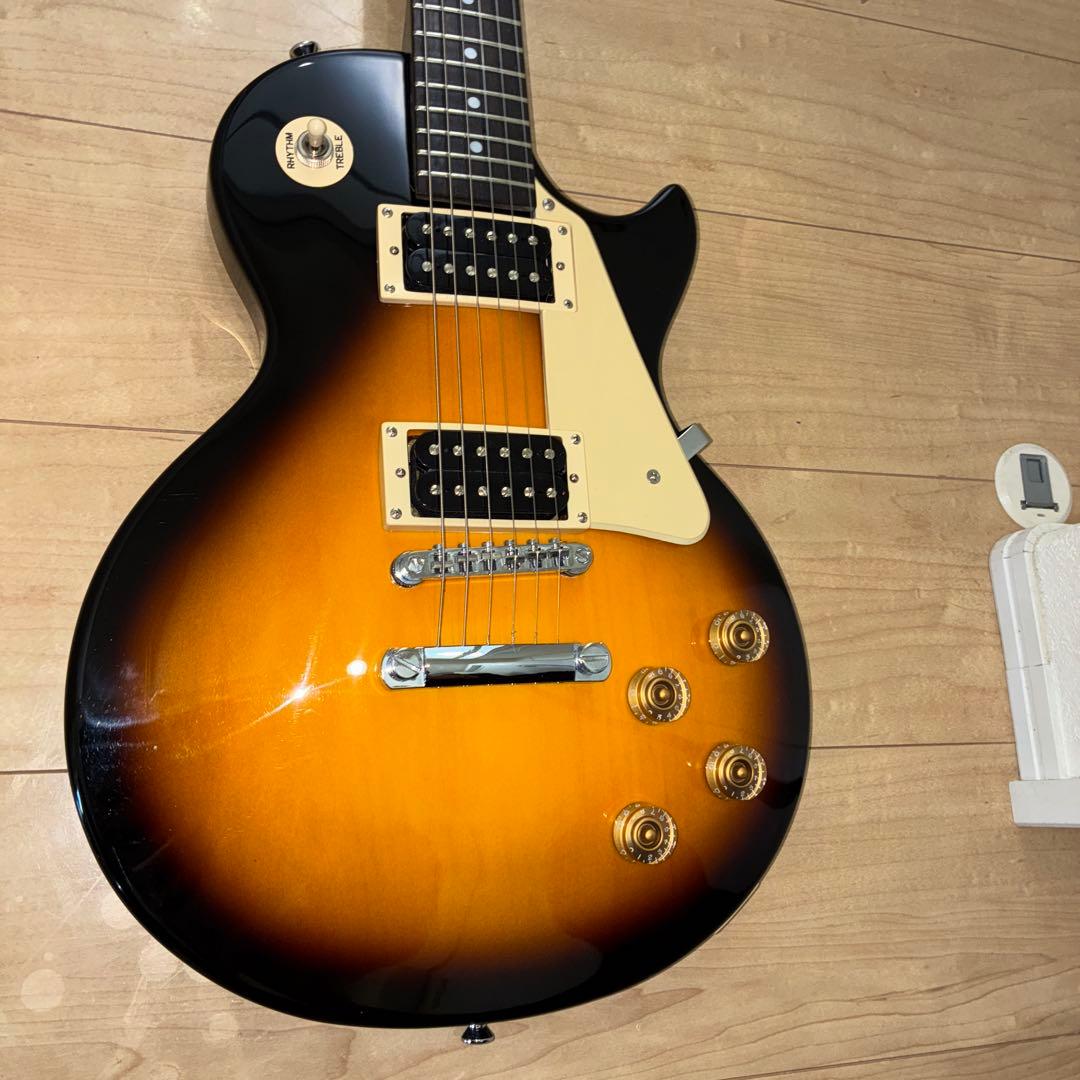 安い　Epiphone Les Paul 100 エピフォン新ロゴ　いい音
