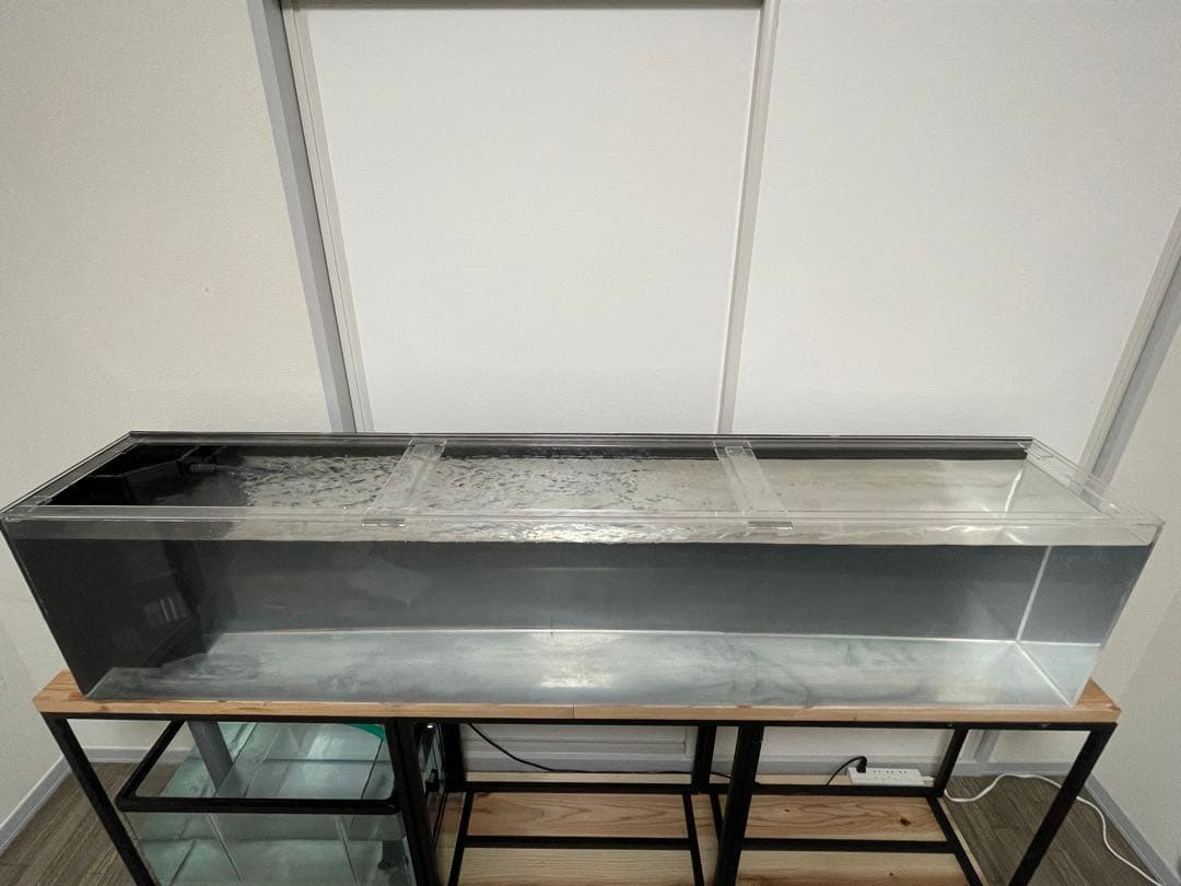 引き取り限定】アクリルオーバーフロー水槽セット1800