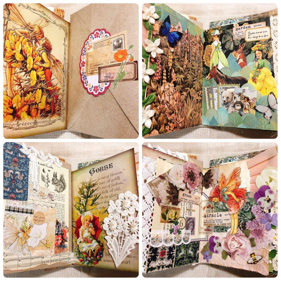 おうちゃんジャンクジャーナル雑記帳 妖精 アンティーク ジャンクジャーナル