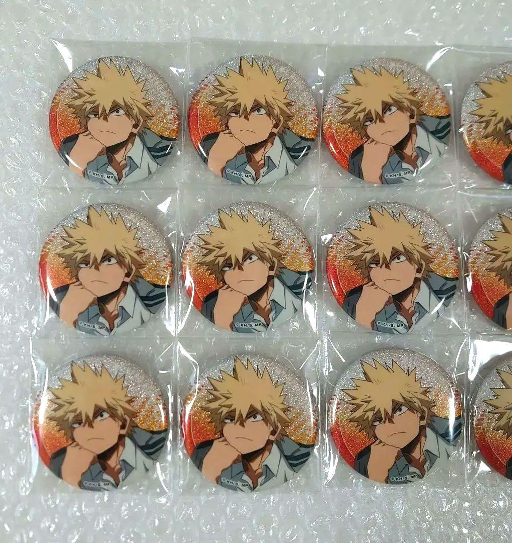 僕のヒーローアカデミア　グリッターカンバッジ　爆豪勝己　クリアカード　ナムコ