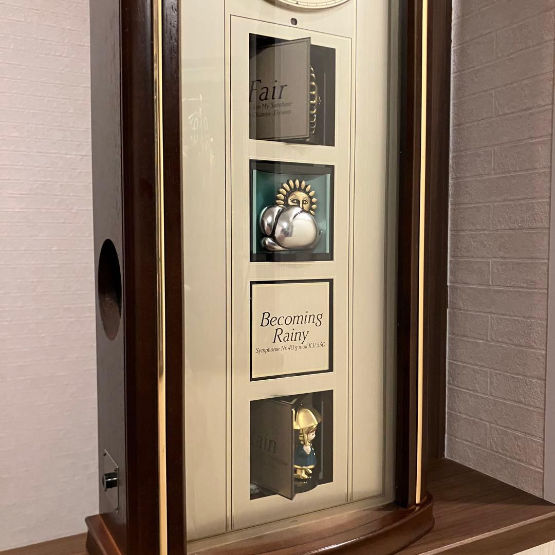 SEIKO ウェザーウィンドウ RE516Bからくり時計 柱時計 メロディ