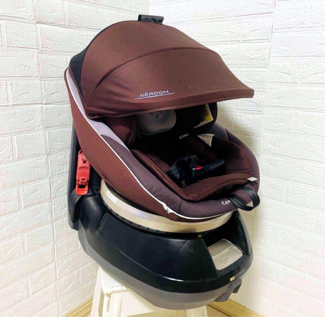 ✨combi✨コンビ チャイルドシート ネルームエッグショック ビオラモカ