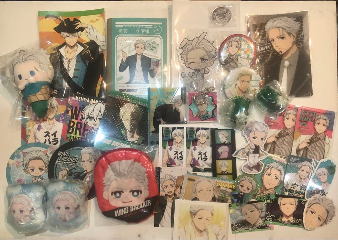 WINDBREAKER 梅宮一グッズまとめ売り - メルカリ