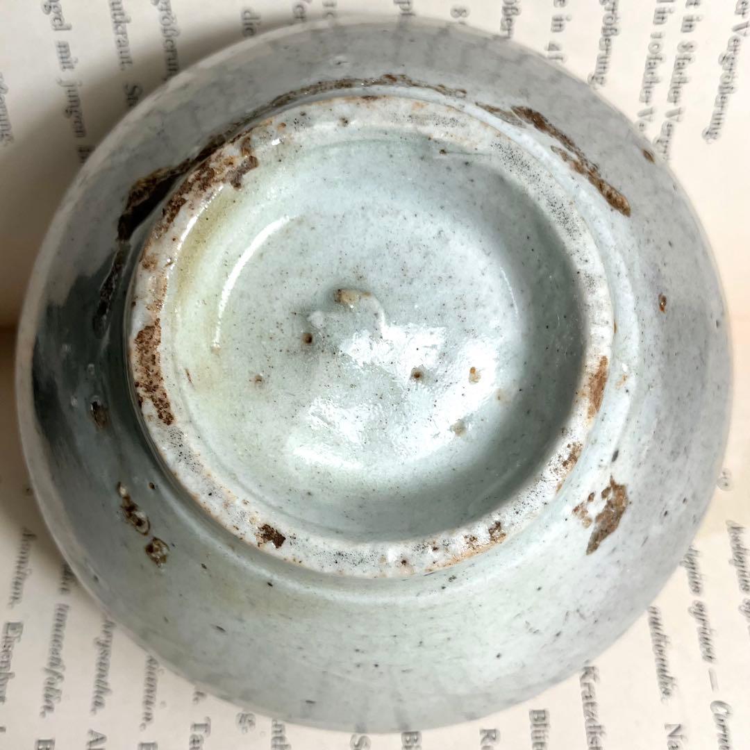 李朝 白磁 塩笥 壺 骨董 民藝 グレー - メルカリ