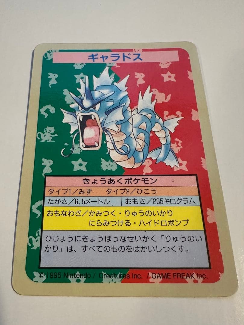 トップサン ギャラドス 裏青エラーカード