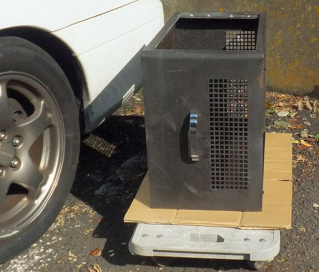 SP-600JX JX17  本体および鉄製table-top cabinet