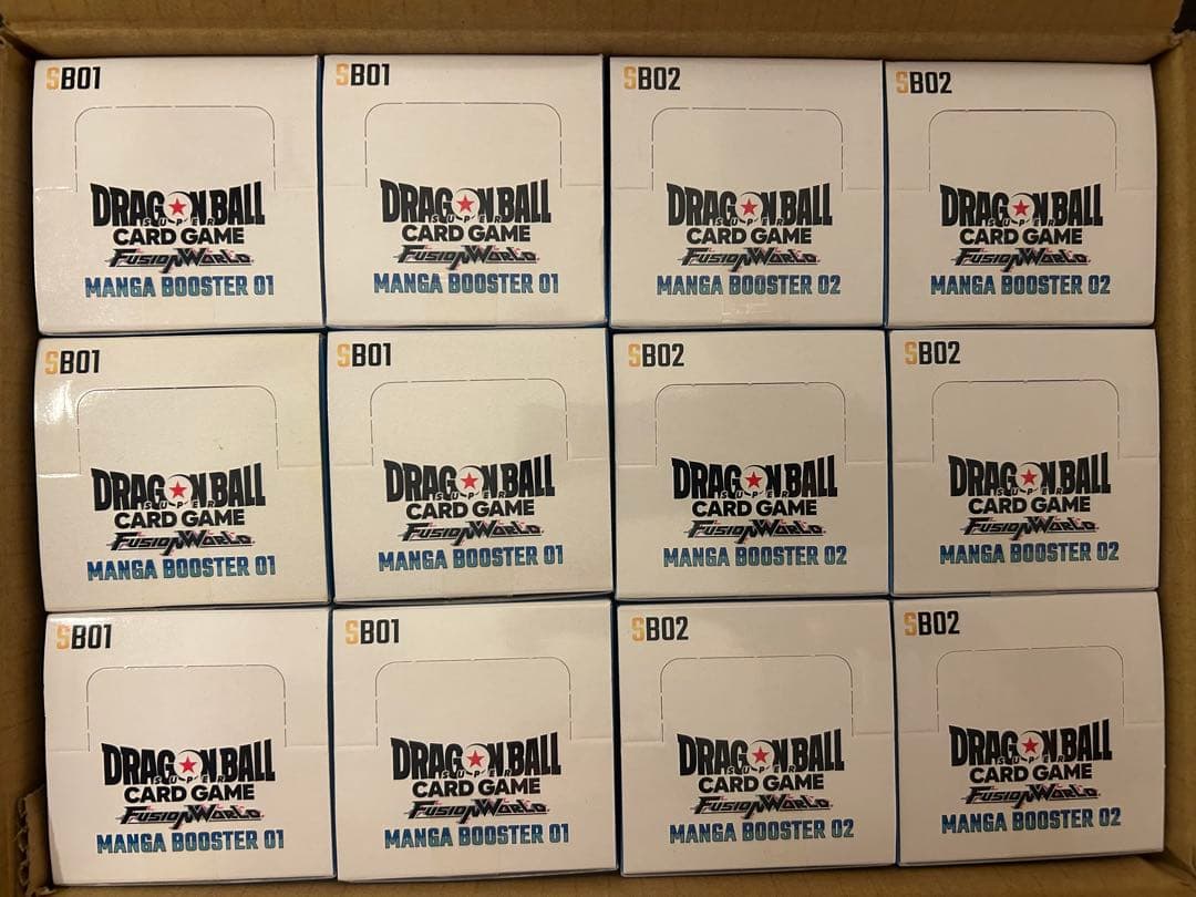 ドラゴンボール マンガブースター MANGA BOOSTER 01 + 02