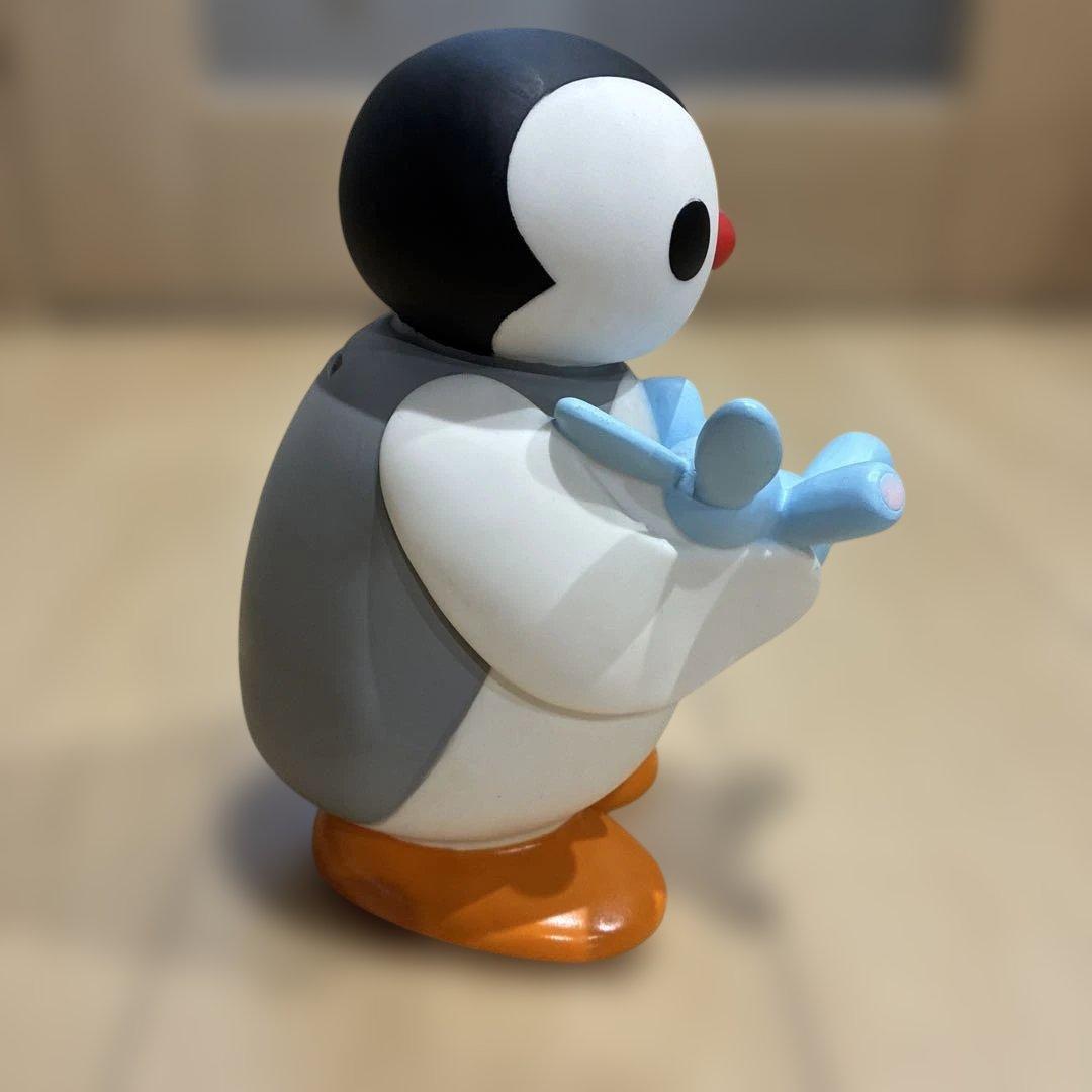 レア　ピンガ　ソフビ　貯金箱　ピングー　フィギュア