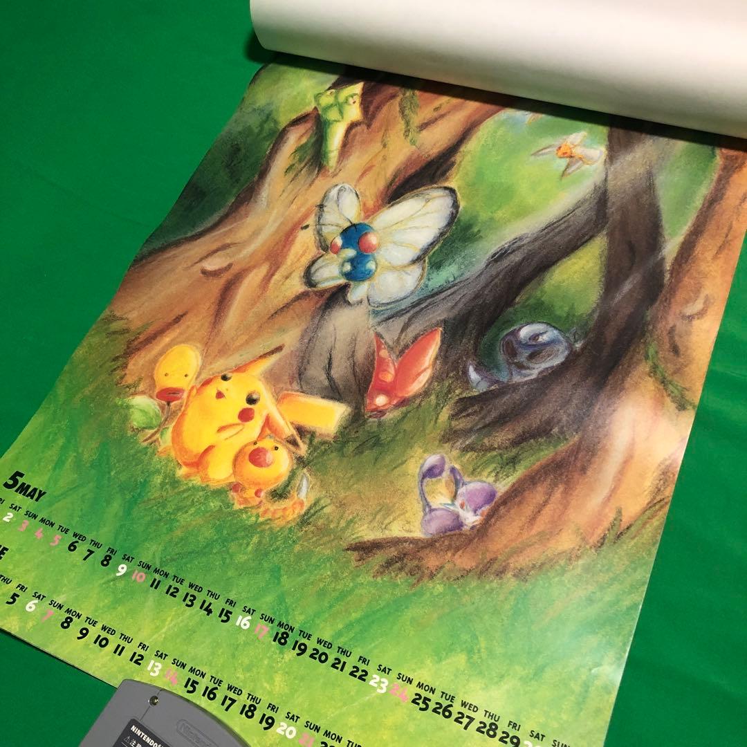 レア 1998 ポケモンカレンダー - メルカリ
