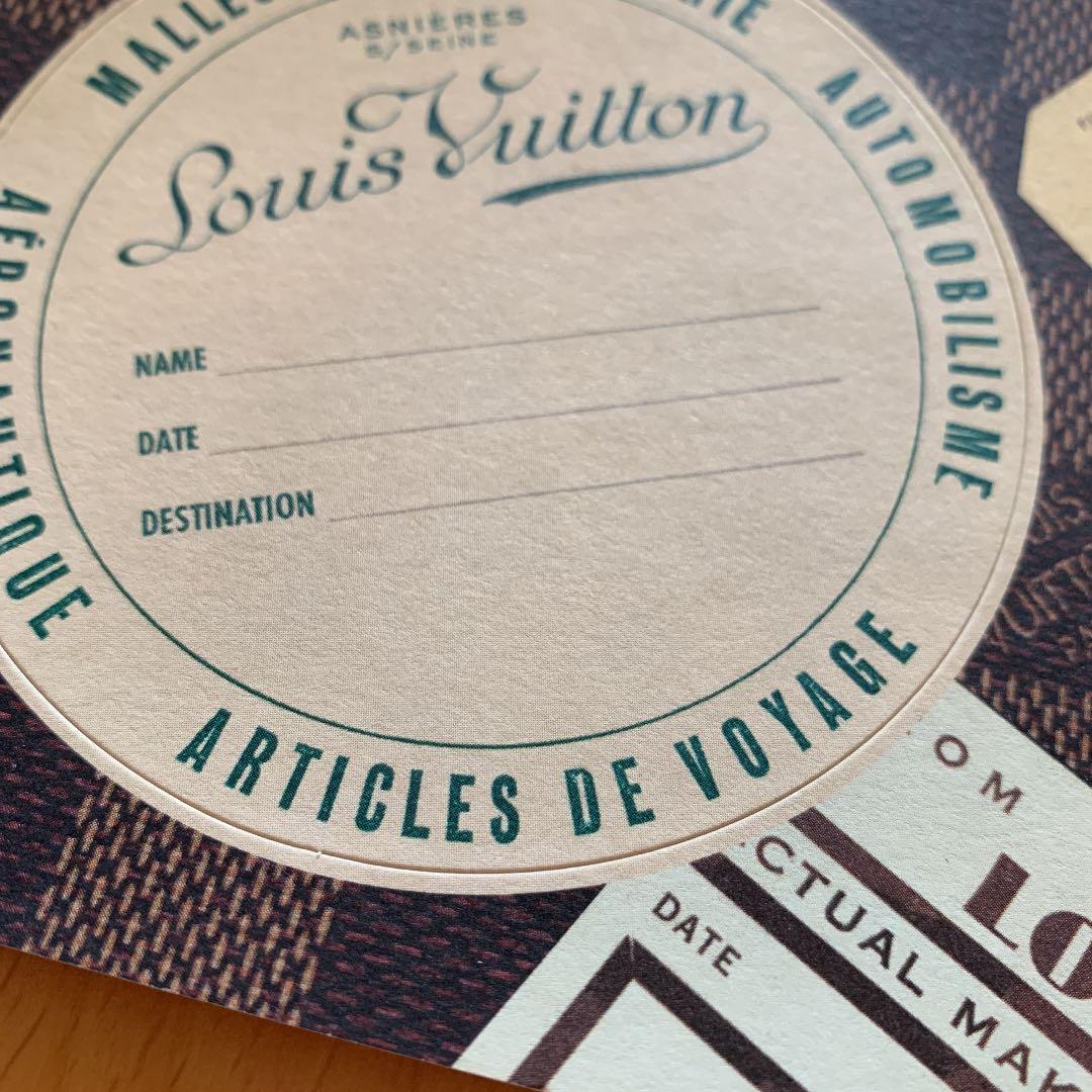 LOUIS VUITTON ルイヴィトン ポストカード 非売品 希少 - メルカリ