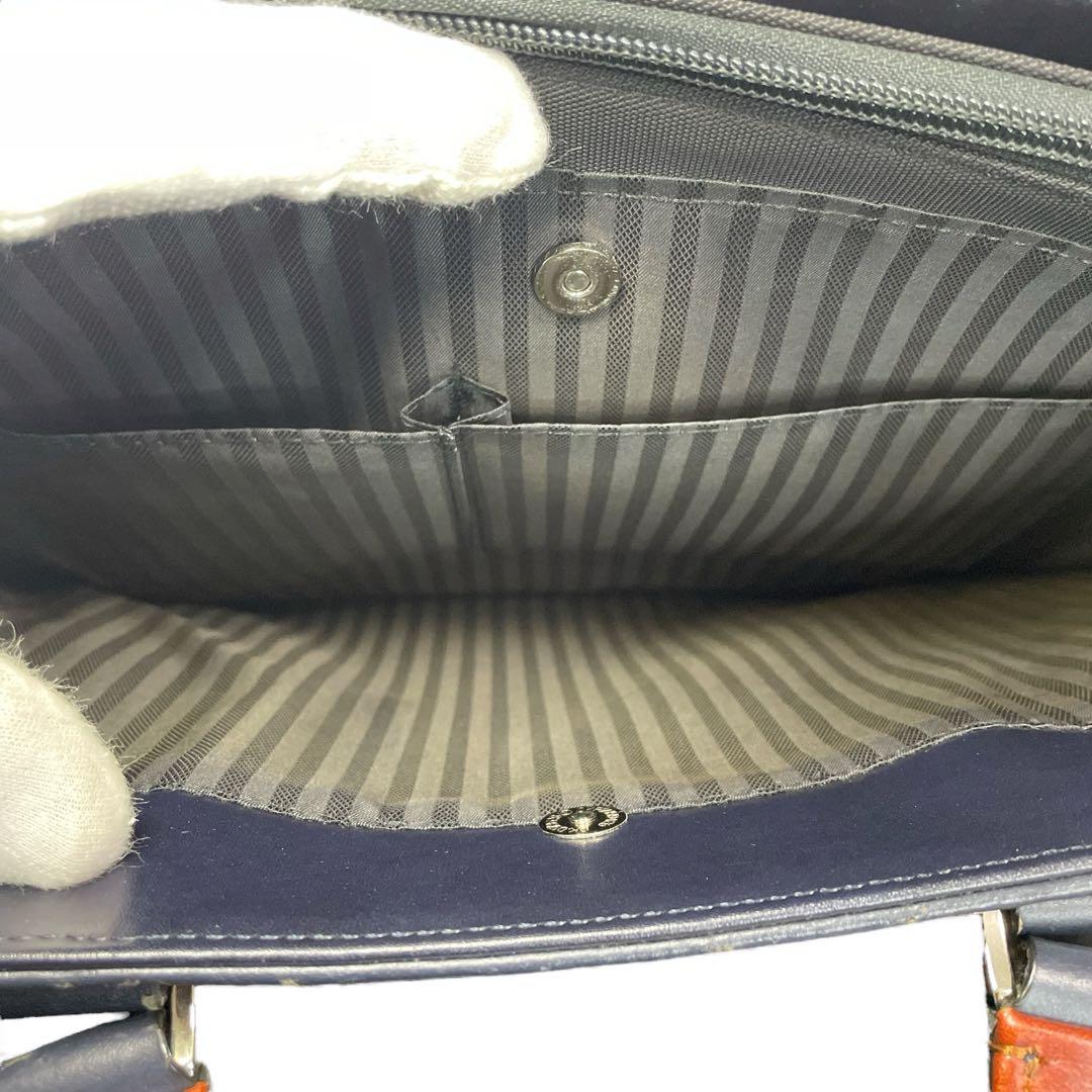 TAKEO KIKUCHI ビジネスバッグ ブリーフケース レザー×ナイロン