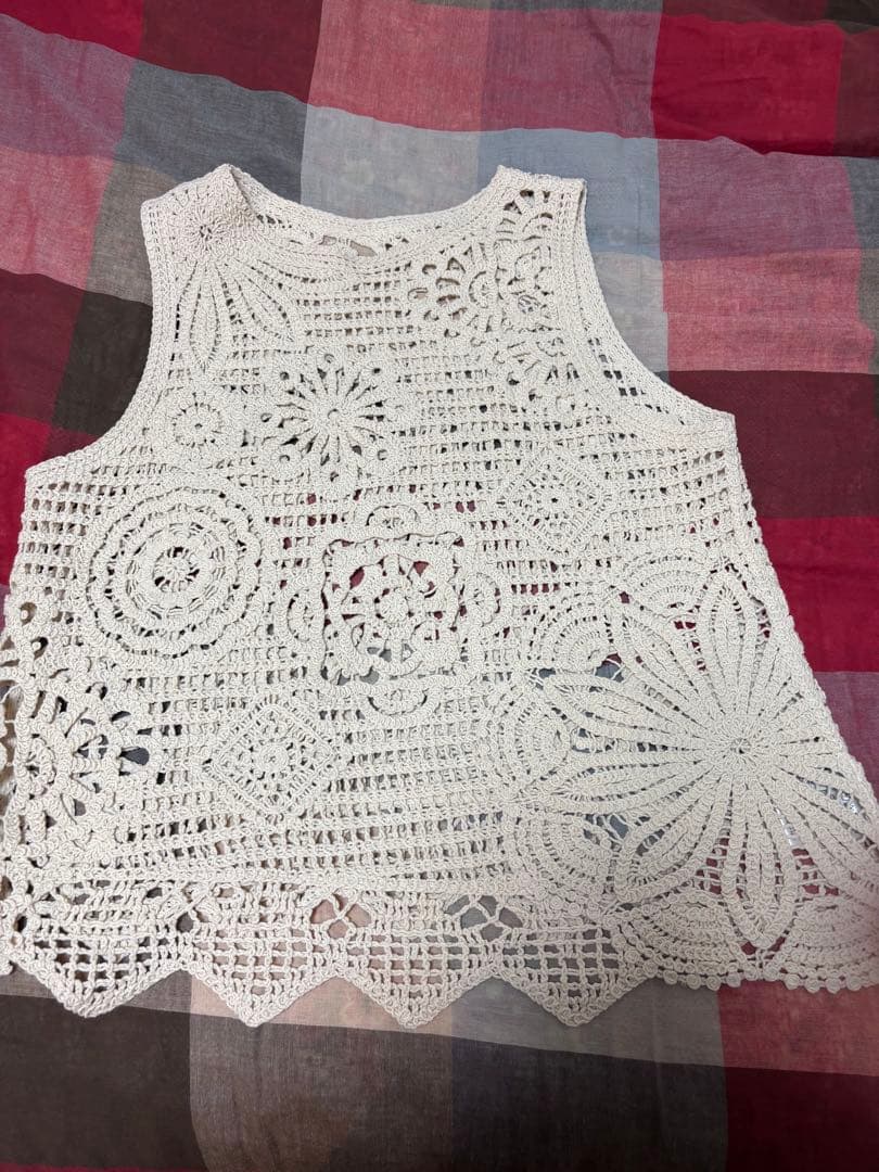 【超美品】FRAMeWORK コットン刺繍ブラウス