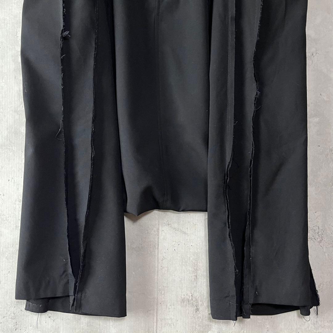 コムデギャルソン サルエルパンツ ブラック メンズ S モード 良品 変形