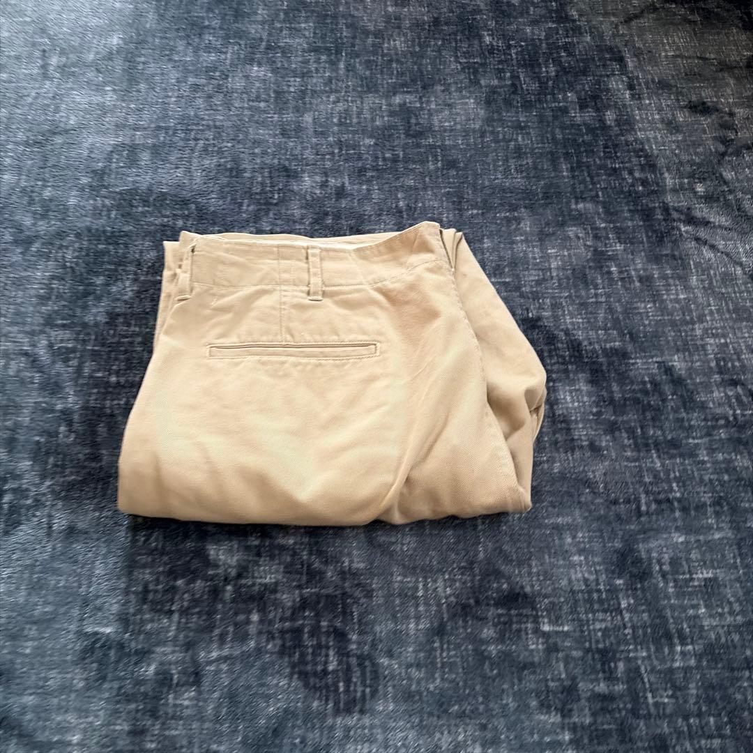 Real McQueen ベージュ チノパン 34 メンズ