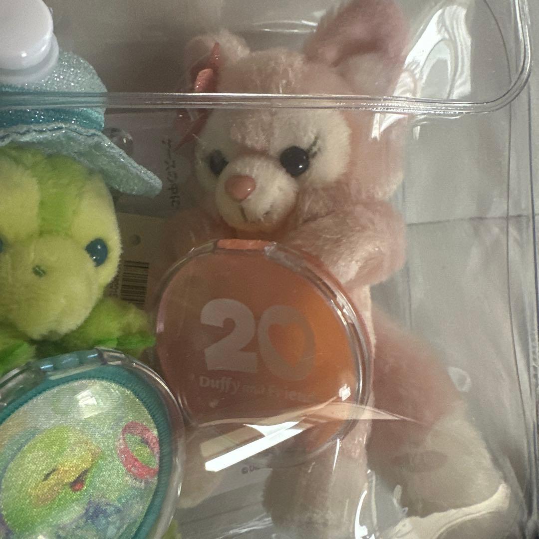 カラフルハピネス 20周年記念 ぬいぐるみセット 新品タグつき ディズニー