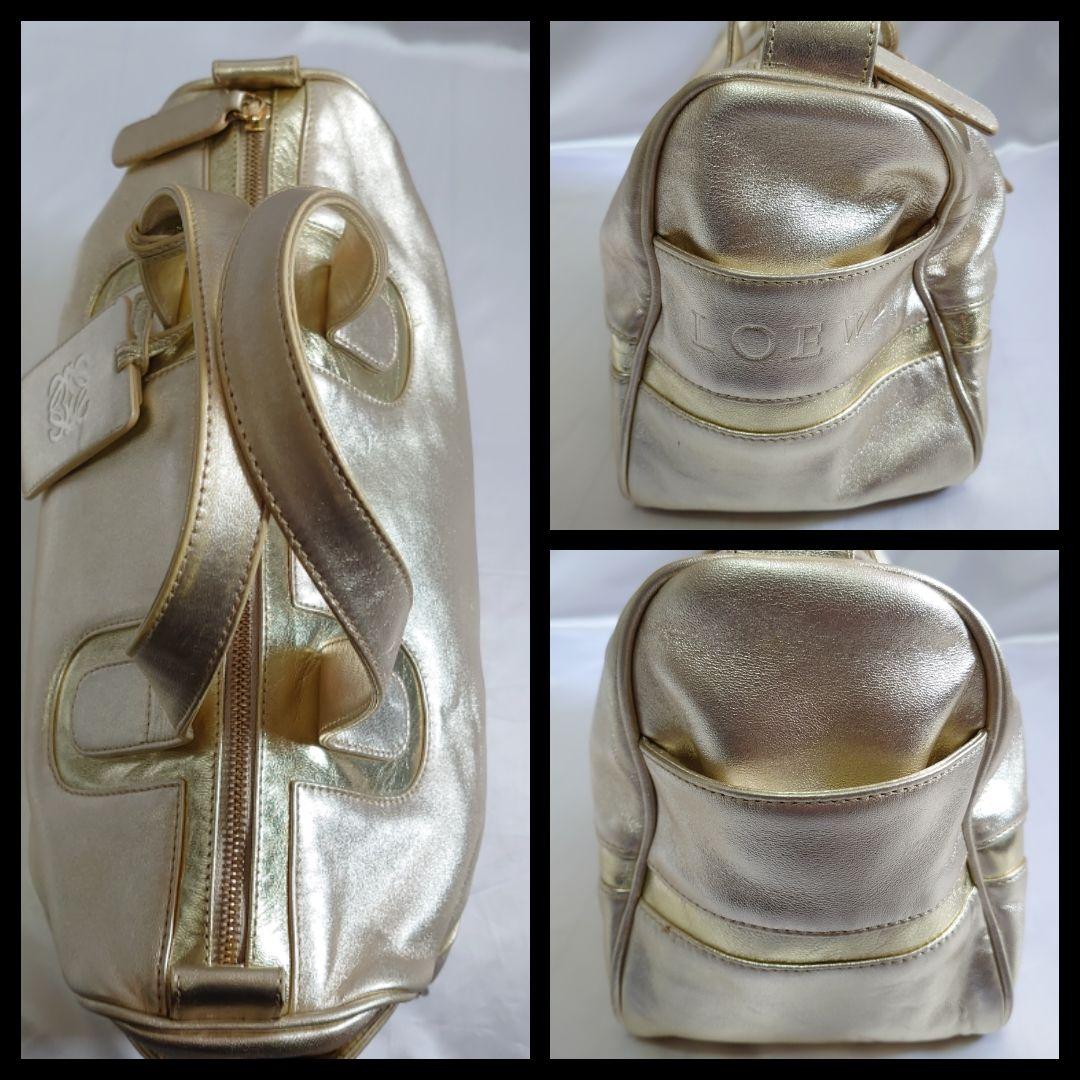 美品 LOEWE ハンドバッグ レザー