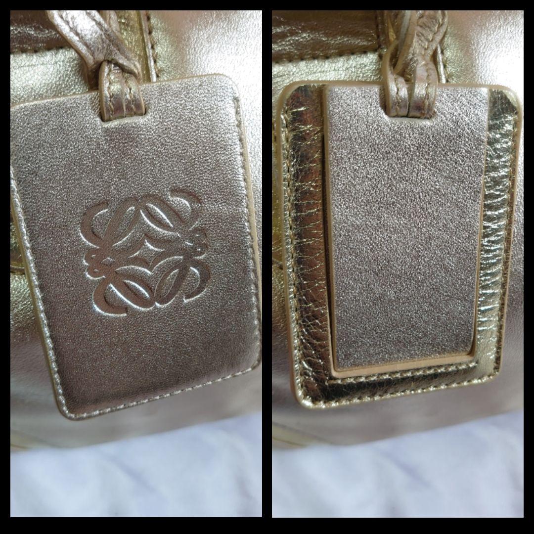 美品 LOEWE ハンドバッグ レザー