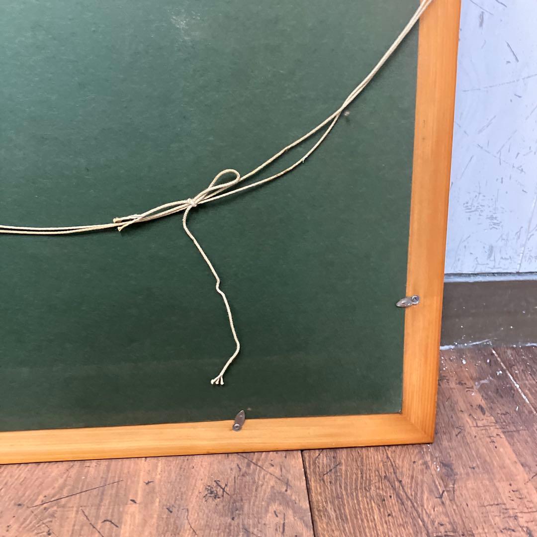 昭和レトロ 蝶 羽細工 標本 アートパネル 絵画 額装 額入り 伝統工芸 絵画