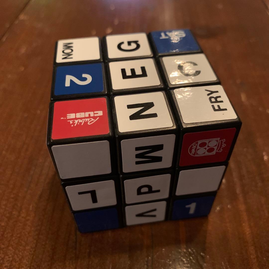 1983当時物ルービックキューブ オセロ選手権 10周年記念 カレンダー ツクダ