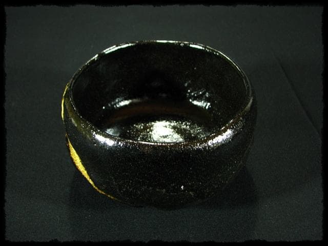 jingo様専用！佐々木 輝夫 虚室 黒茶碗 楽茶碗 四方桟 共箱 d52