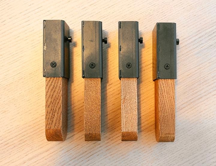 ブラックデザイン ハレテーブル 日和 延長脚 自作 D ブラックデザイン