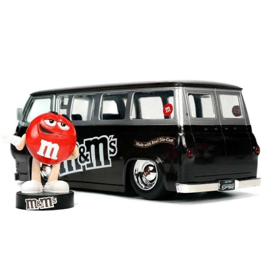 Jada 1/24 M&M‘s レッド&1965 フォードエコノライン　8/14