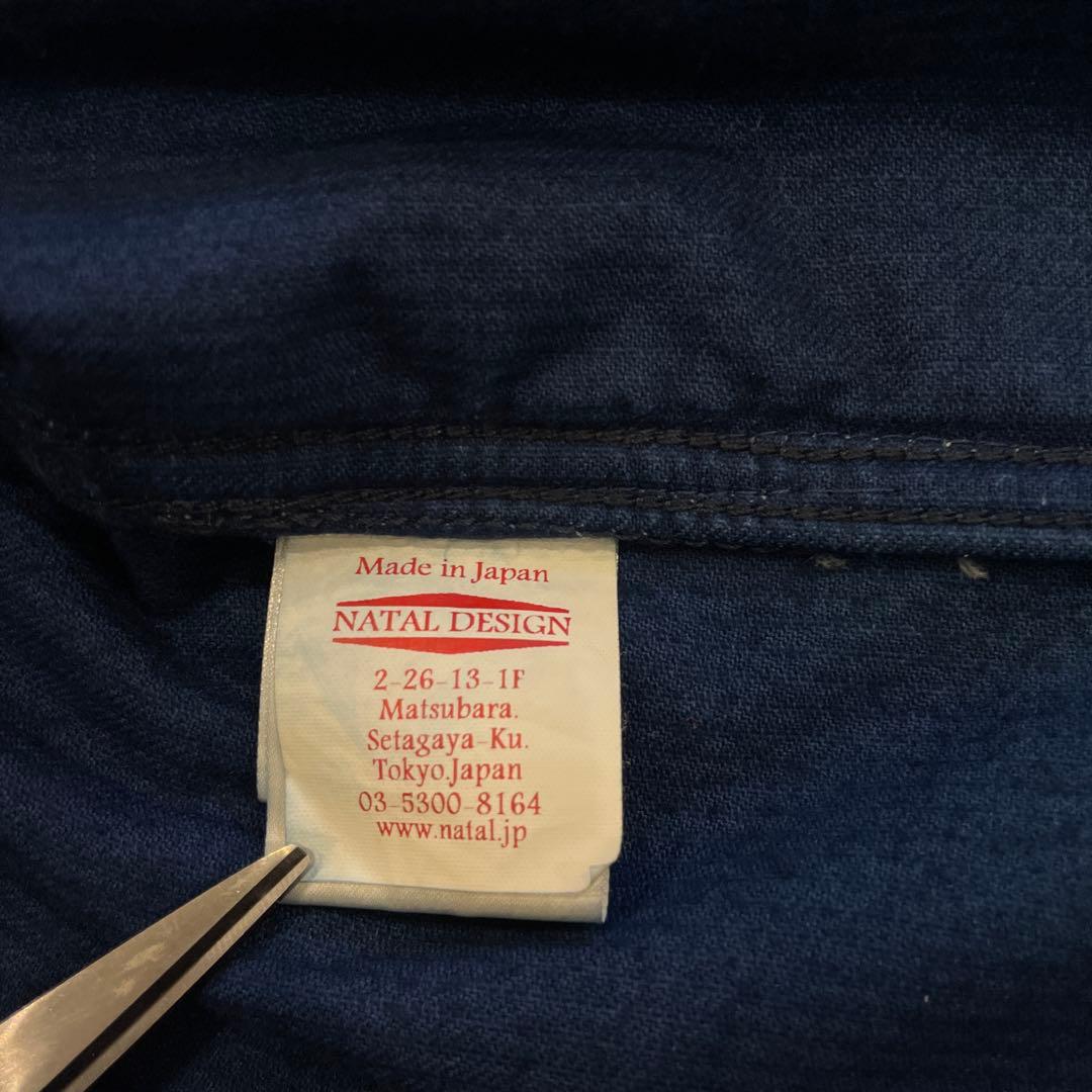 ネイタルデザイン BRIAN JACKET INDIGO CORDUROY M