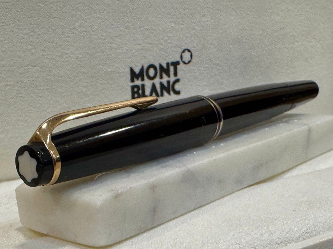 【極美品】モンブラン NO22万年筆 1960s ブラック　F細字 モンブラン②
