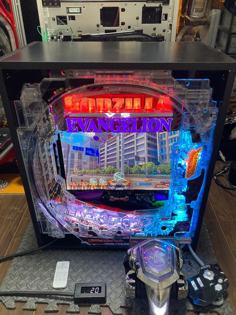 【超希少】Pゴジラ対エヴァンゲリオン セカンドインパクト 卓上ボックス【送料込み eゴジラエヴァンゲリオン セカンドインパクトG 破壊神覚醒 パチンコ