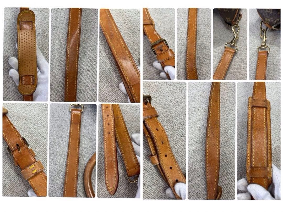 訳あり‼️LOUIS VUITTON ルイヴィトン　キーポル　バンドリエール　60