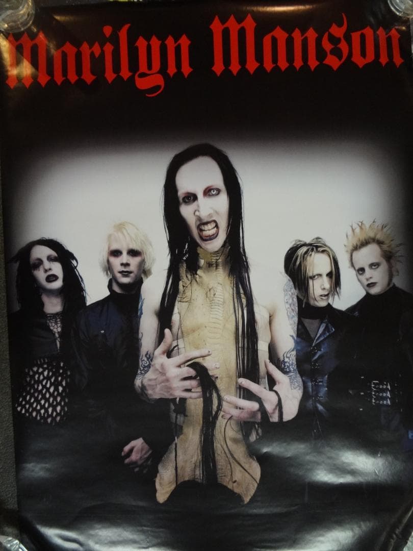 MARILYN MANSON -マリリン・マンソン 非売品ポスター - メルカリ