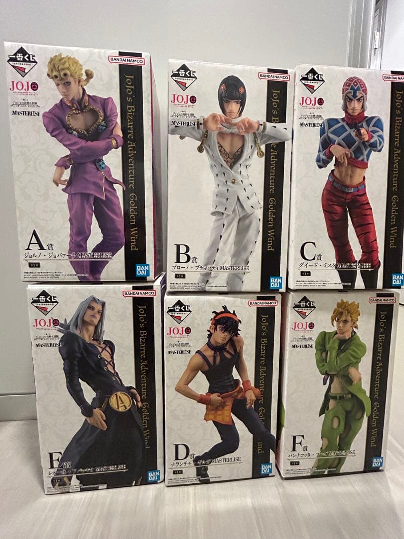 一番くじ ジョジョの奇妙な冒険 GOLDEN WIND フィギュア