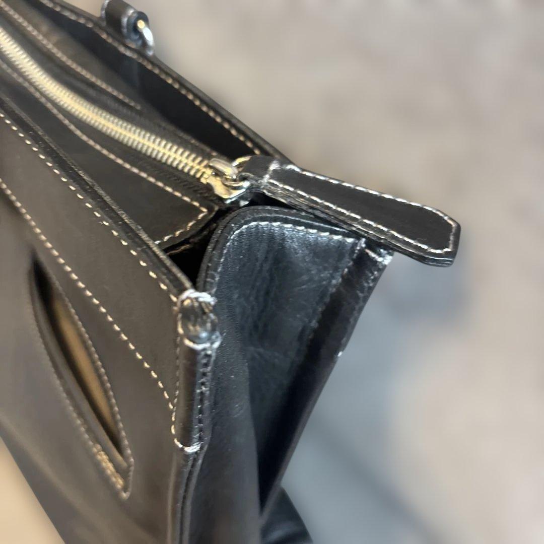 土屋鞄製造所　プロータ　ビジネスブリーフケース　防水レザー　美品