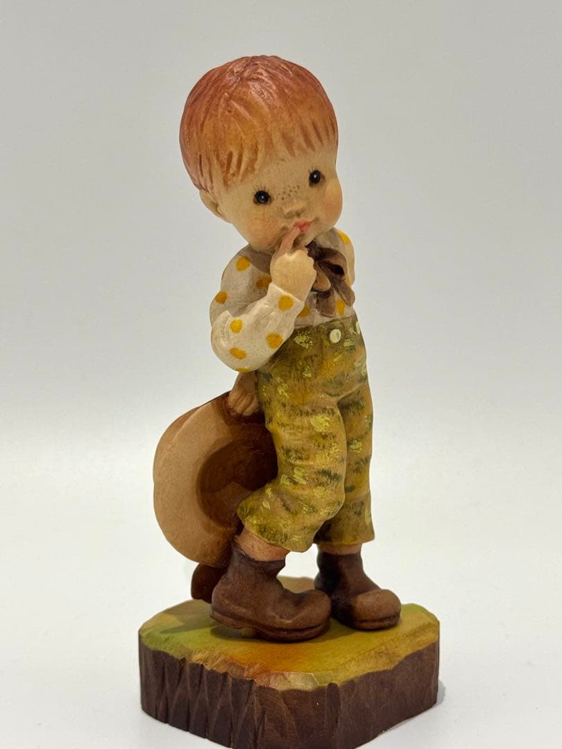 ANRI 木彫り人形 アンリ フィギュア フィギュリン