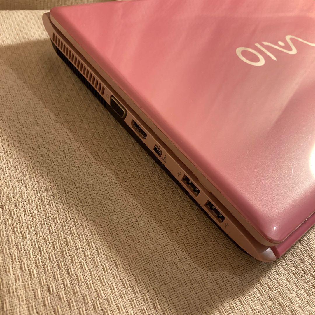 ピンクなバイオ Win11 メモリ8GB 大容量HDD DVDドライブ