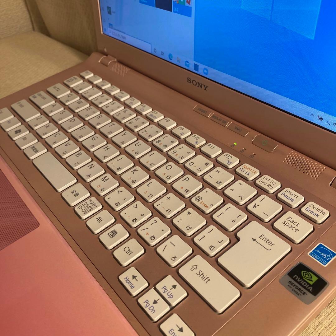 ピンクなバイオ Win11 メモリ8GB 大容量HDD DVDドライブ