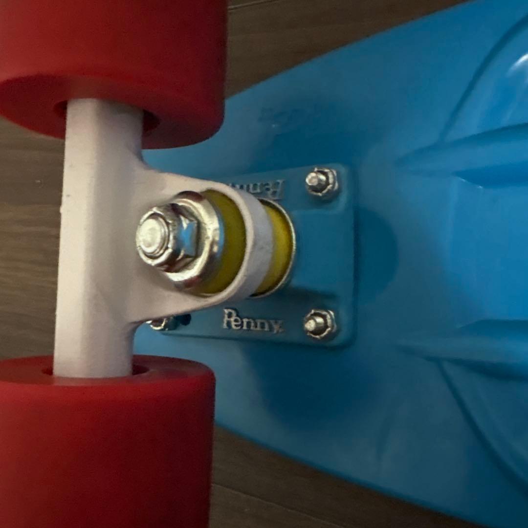 美品 Penny ペニー スケートボード 青 赤 トリコロール ミニクルーザー