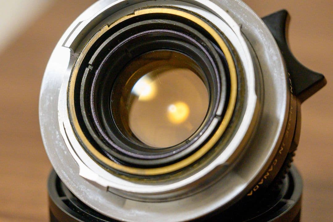 ライカズミクロン35mm 2F フード付第2世代6枚玉 ライカズミクロン35mm 2F