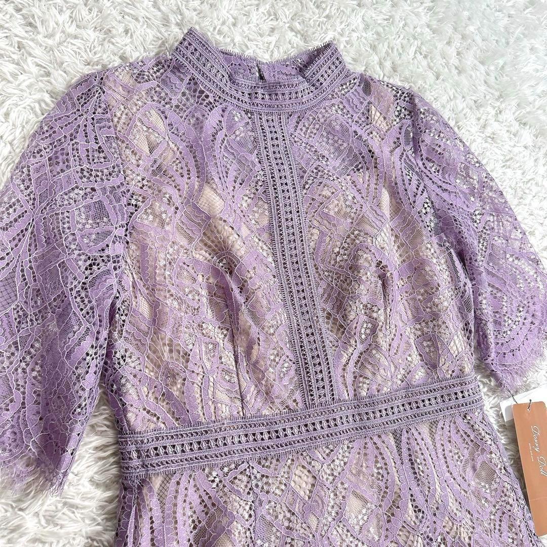 新品】 Dorry Doll 配色レース×ハシゴレース切り替え ドレス S - メルカリ