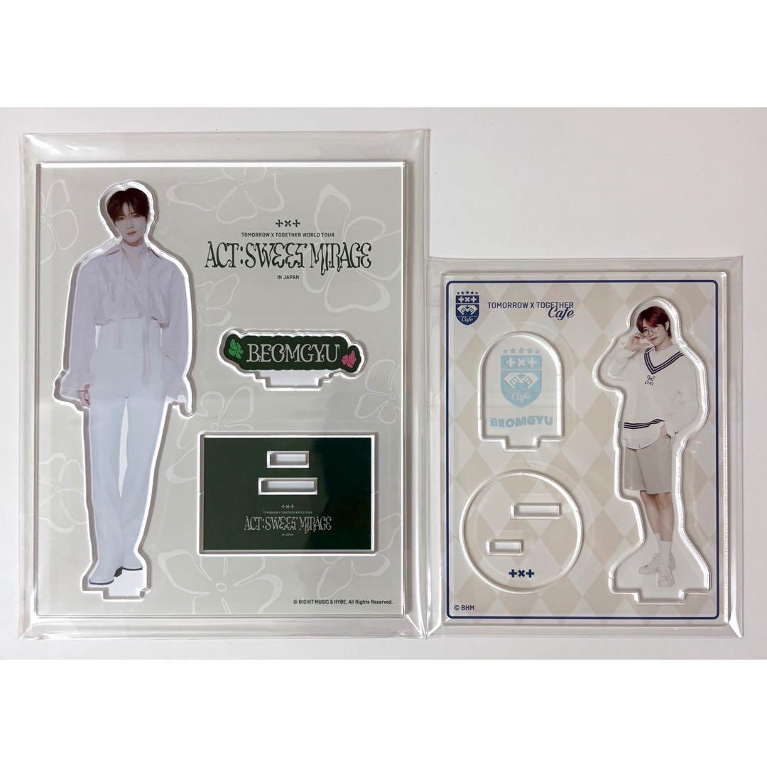 TXT ボムギュ アクスタ sweet カフェ - メルカリ