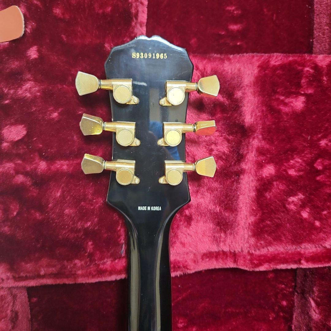 ギター epiphone by Gibson les paul custum ebony