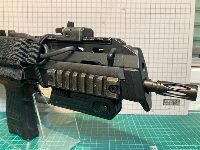 [FET搭載,調整済み] 東京マルイ MP7 リポバッテリー対応外付け仕様