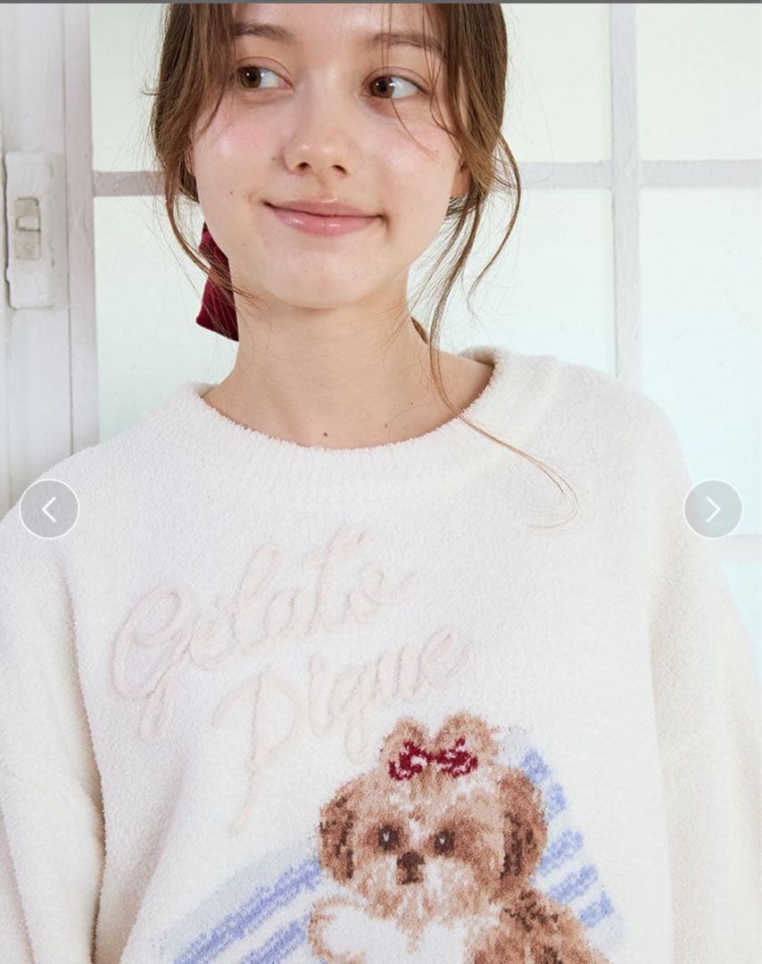 ジェラートピケ シーズージャガードプルオーバー