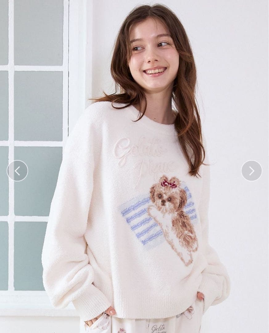 ジェラートピケ シーズージャガードプルオーバー