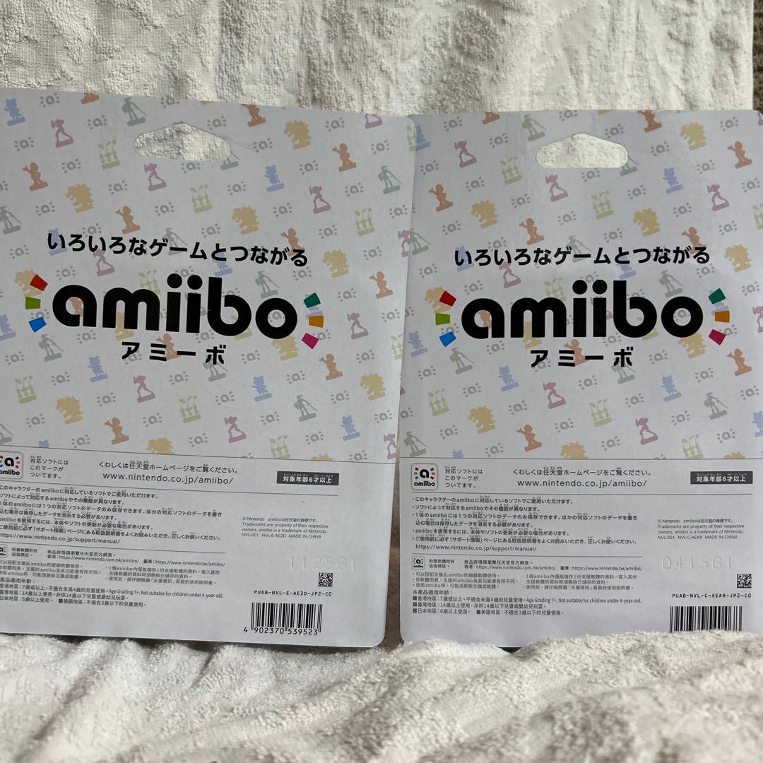 お値下げ新品未開封美品！amiiboアミーボヒメイイダとタコ2箱セット