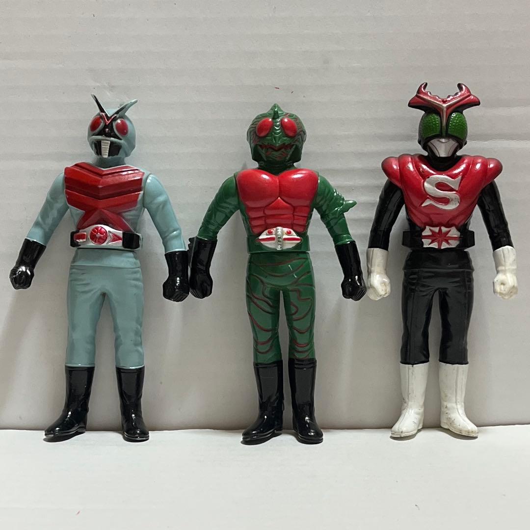 ☆仮面ライダー ソフビ 10体セット 栄光の10人ライダー☆ - メルカリ