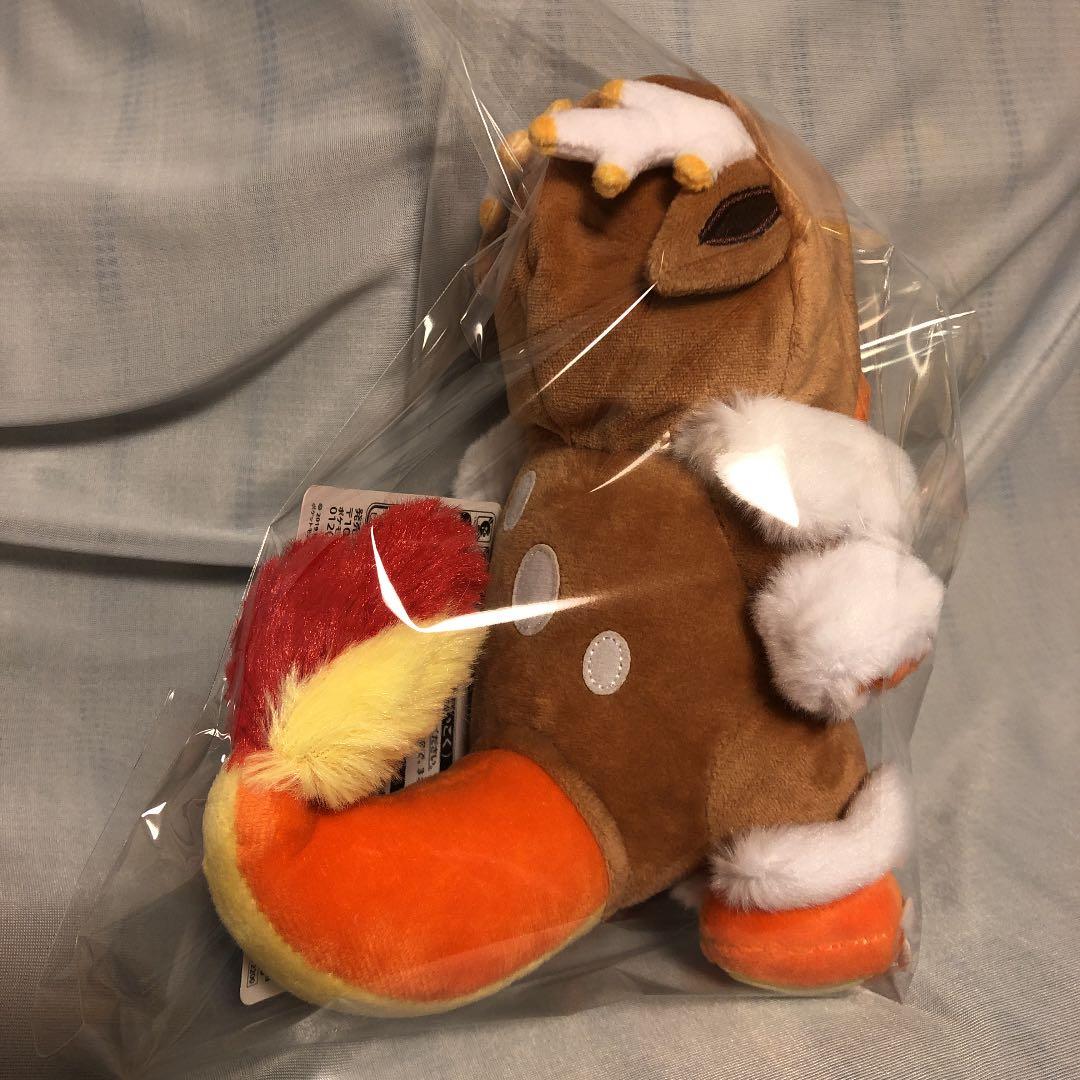 ポケモンセンター　クリスマス　シカポンチョ　ヒトカゲ　ぬいぐるみ