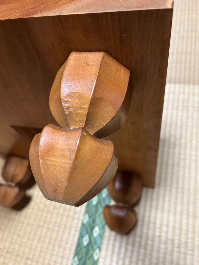 天然木製囲碁盤セット（本寸・19路盤）